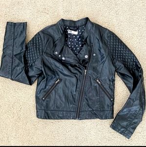VINTAGE H&M | Black Moto Jacket